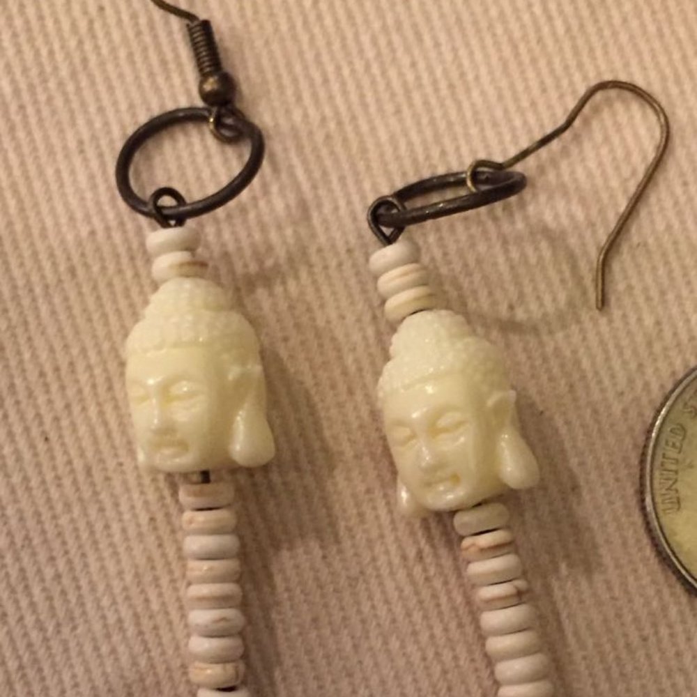 Buddha earrings
